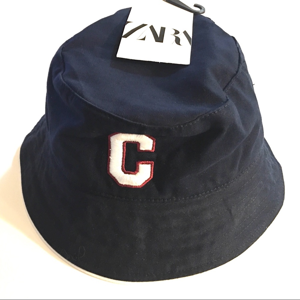 Zara Initial Detail Bucket Hat